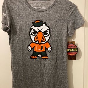 University of Miami retro tshirt Tokyo Collection